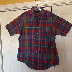 Men’s short sleeve button/collared shirt